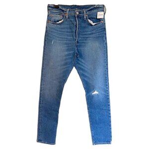 LEVI'S 501 Free People Distressed Jeans Size 29 NWT